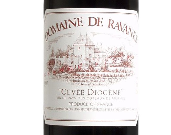 DOMAINE DE RAVANES CUVEE DIOGENE rouge 1996