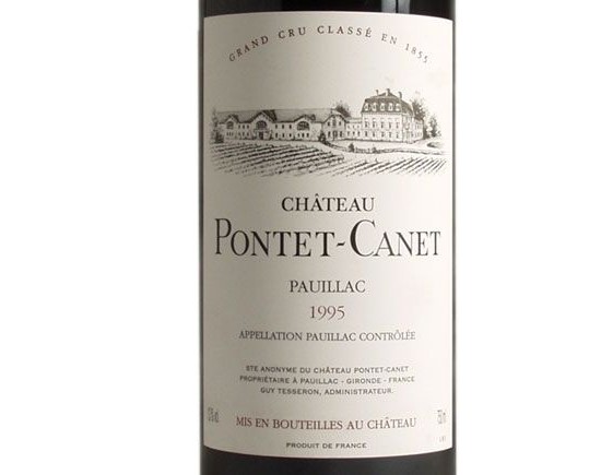CHÂTEAU PONTET-CANET rouge 1995