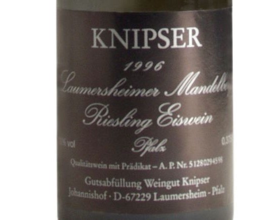 EISWEIN RIESLING blanc moelleux 1996