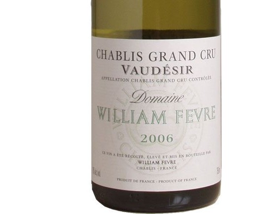 WILLIAM FEVRE CHABLIS GRAND CRU ''VAUDESIR'' 2006 Blanc