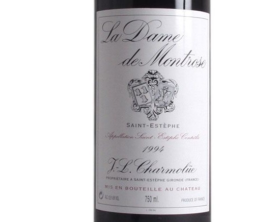 LA DAME DE MONTROSE rouge 1994, Second vin du Château Montrose