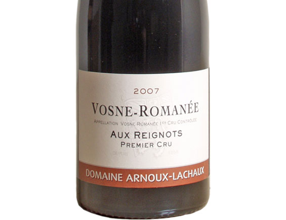 DOMAINE ROBERT ARNOUX VOSNE-ROMANÉE 1er Cru Aux Reignots rouge 2007