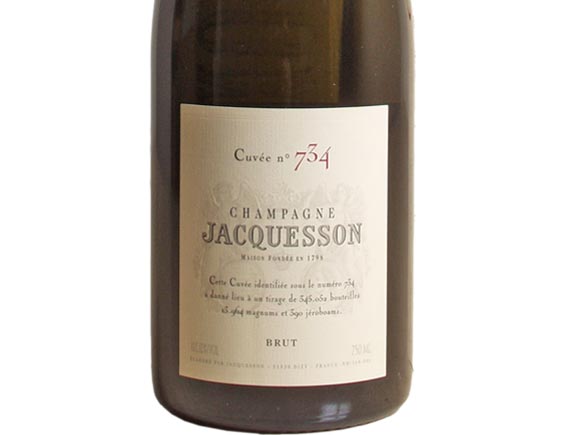 CHAMPAGNE JACQUESSON Cuvée n°734