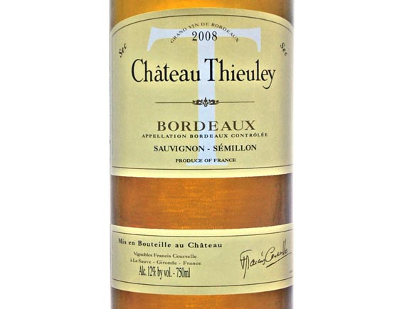 Château Thieuley 2008, Bordeaux