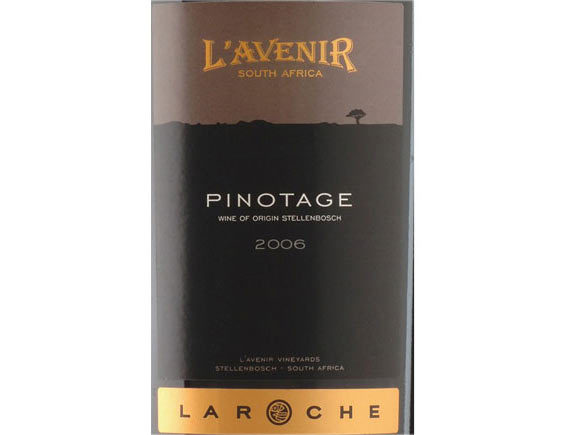 Vin d'Afrique du Sud Laroche By L'Avenir Pinotage rouge 2009