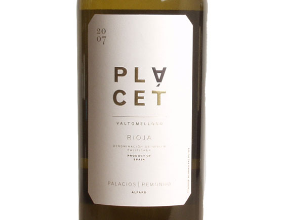 Palacios Remondo Rioja ''Placet'' 2007 blanc
