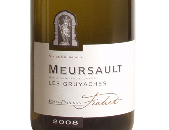 Domaine Jean Philippe Fichet Meursault 1er Cru ''Les Gruyaches'' 2008