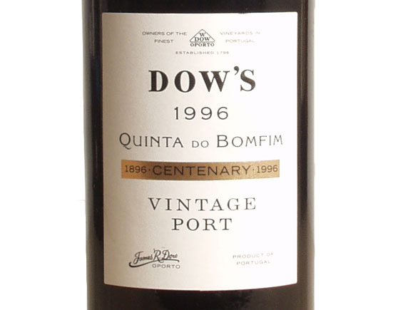 DOW'S PORTO QUINTA DO BOMFIM 1996