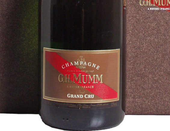 Champagne GH Mumm Grand Cru