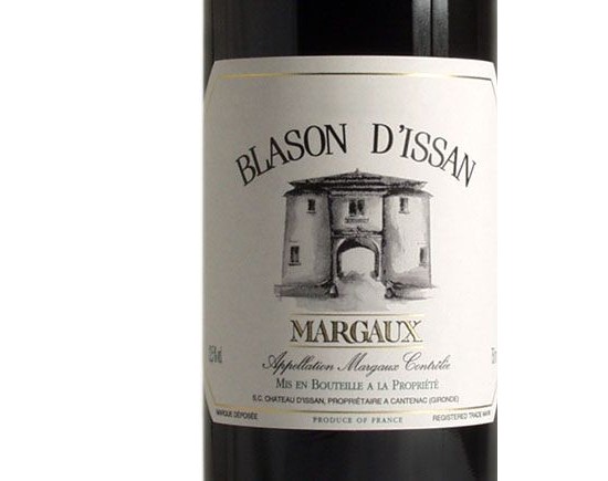 BLASON D'ISSAN 2008, Second Vin du Château d'Issan