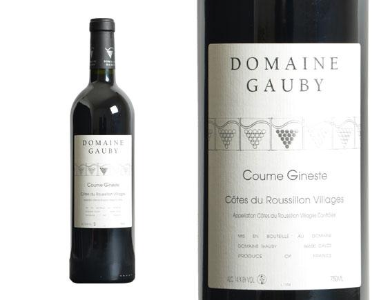 DOMAINE GAUBY COUME GINESTE ROUGE 2011