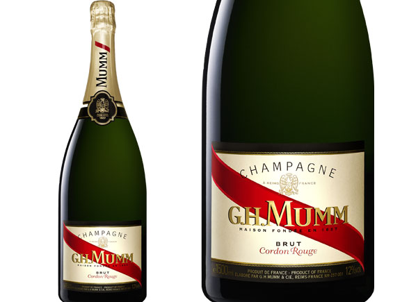 Champagne GH. Mumm Cordon Rouge magnum