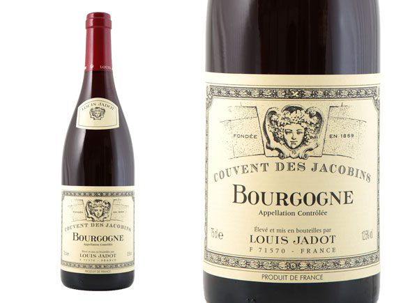 LOUIS JADOT BOURGOGNE COUVENT DES JACOBINS ROUGE 2013