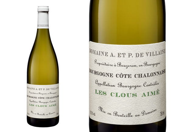 Domaine de Villaine Bourgogne Les Clous Aimé Blanc 2016