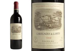 CARRUADES DE LAFITE rouge 1999, Second Vin du Château Lafite-Rothschild