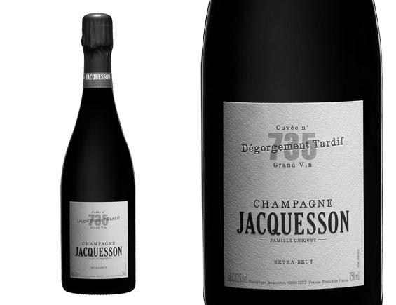 Champagne Jacquesson n°735 Dégorgement Tardif
