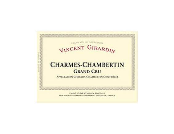 VINCENT GIRARDIN CHARMES CHAMBERTIN 2002