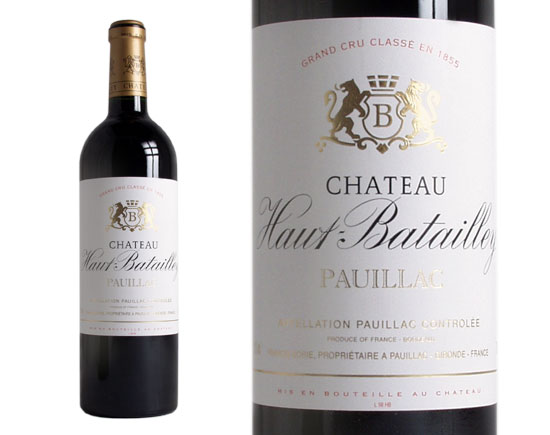 CHÂTEAU HAUT-BATAILLEY rouge 1999, Cinquième Cru Classé en 1855