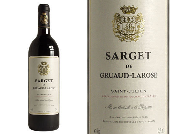SARGET DE GRUAUD-LAROSE rouge 1995