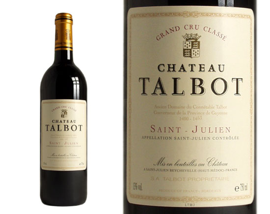 CHÂTEAU TALBOT rouge 1995