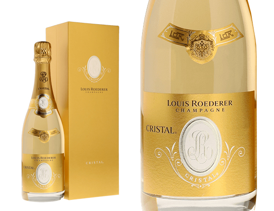 Champagne Louis Roederer Cristal 2013 sous coffret