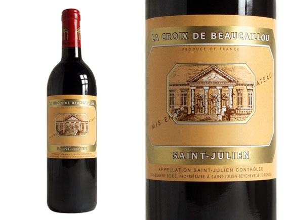 LA CROIX DE BEAUCAILLOU rouge 2005, Second vin du Château Ducru-Beaucaillou