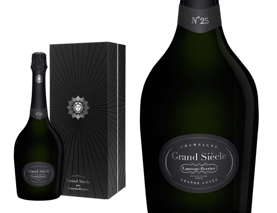 Champagne Laurent-Perrier Grand Siècle Itération N°25 sous coffret