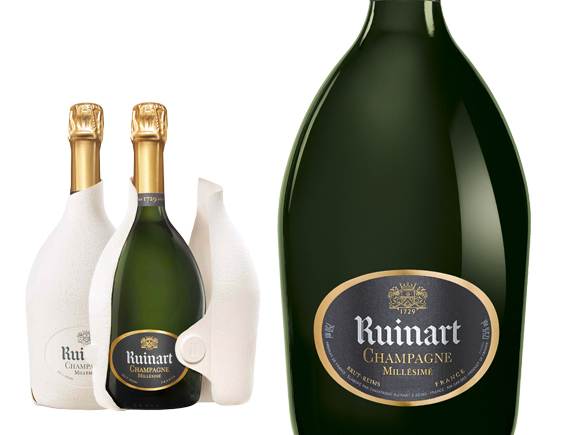 Champagne R de Ruinart millésimé 2015 étui seconde peau