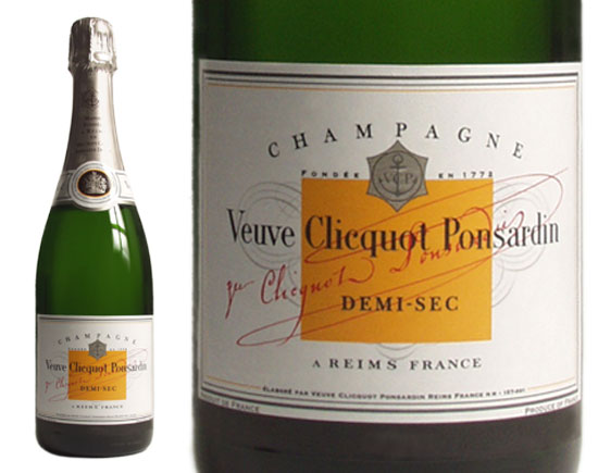 Champagne VEUVE CLICQUOT DEMI-SEC