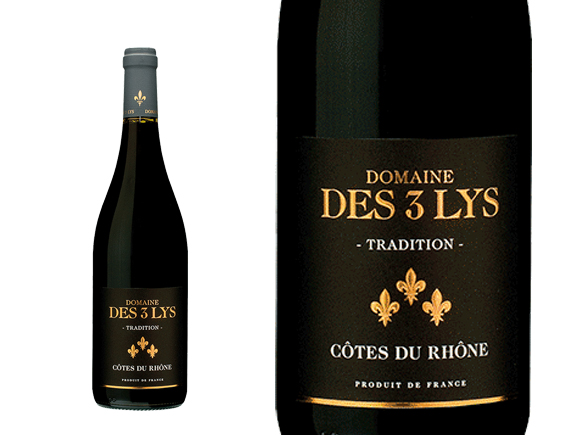 Domaine Des 3 Lys Côtes Du Rhône Tradition Rouge 2021