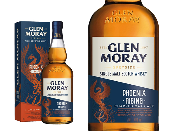 Whisky Glen Moray Phoenix Rising sous étui