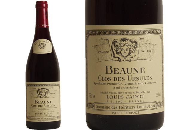 Louis Jadot Domaine Des Héritiers Jadot Clos Des Ursules Beaune 1er Cru Rouge 2018