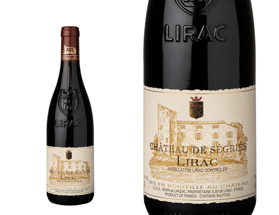 Château de Ségriès Lirac rouge 2022