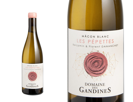 Domaines des Gandines Mâcon blanc Les Pépettes 2023