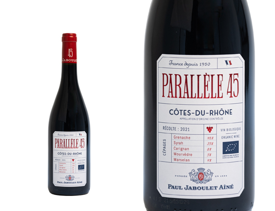 Paul Jaboulet Aîné Parallèle 45 Bio Rouge 2024