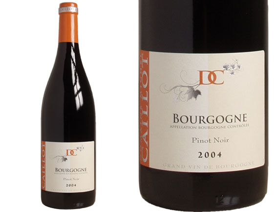 DOMAINE CAILLOT Bourgogne Pinot Noir 2004